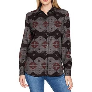 Dickies Women's Long Sleeve Pattern Shirt